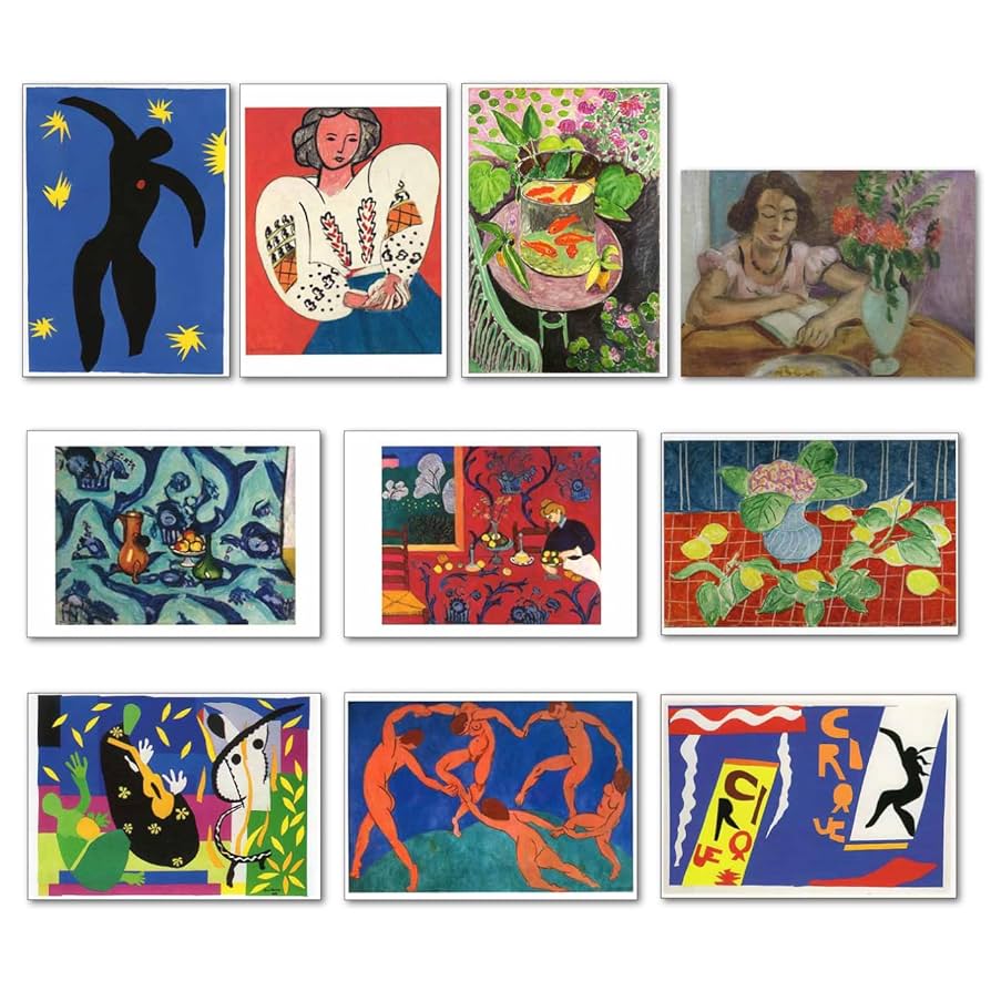 Amazon | 【正規輸入品】ポストカード アート10柄セット